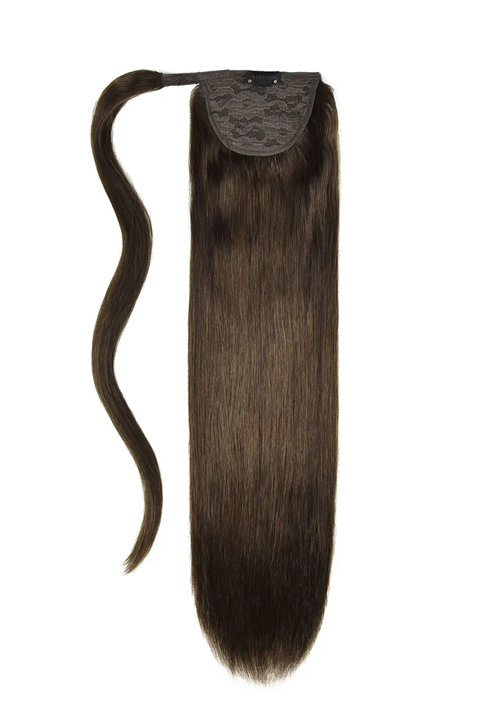 14" Mini Straight Up Wrap Around Ponytail Extension - Image 10