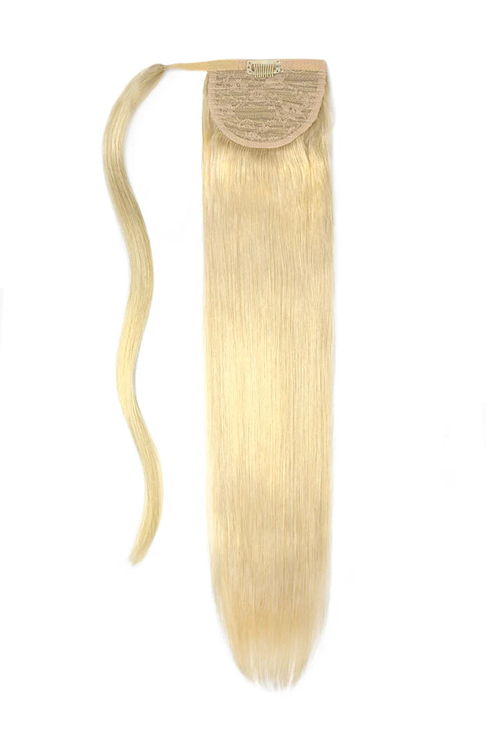 14" Mini Straight Up Wrap Around Ponytail Extension - Image 12