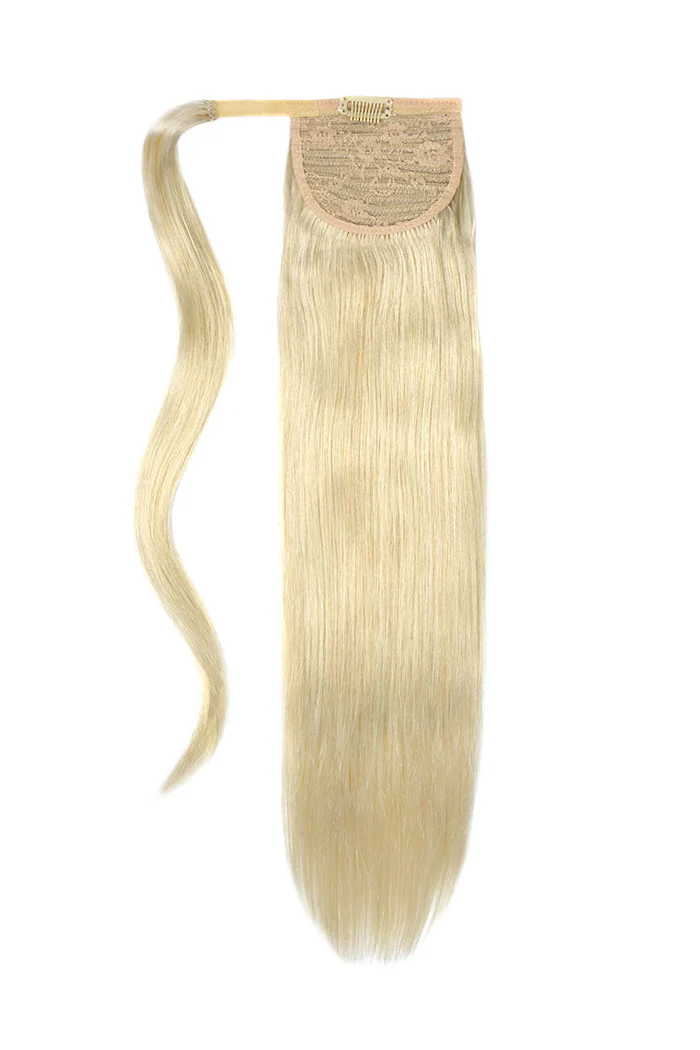 14" Mini Straight Up Wrap Around Ponytail Extension - Image 13