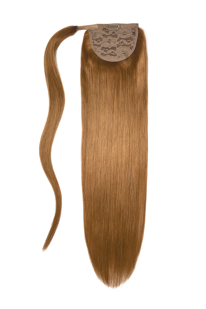 14" Mini Straight Up Wrap Around Ponytail Extension - Image 33