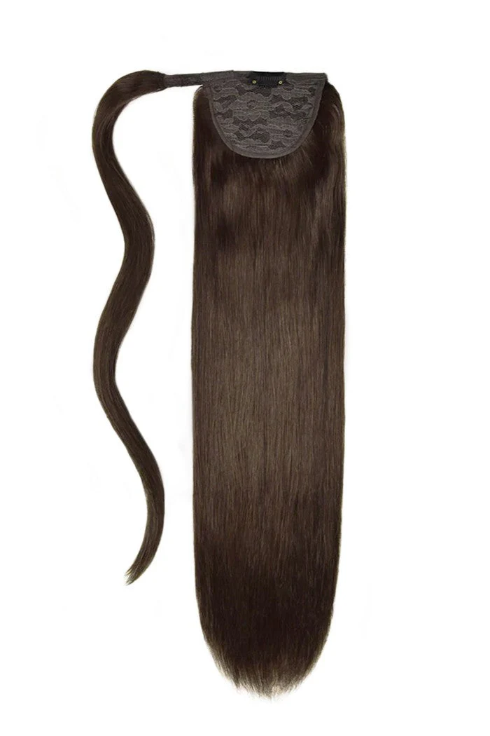 14" Mini Straight Up Wrap Around Ponytail Extension - Image 37