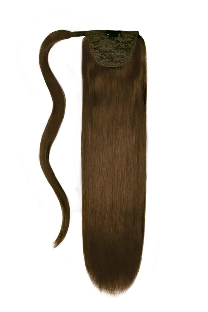 14" Mini Straight Up Wrap Around Ponytail Extension - Image 38