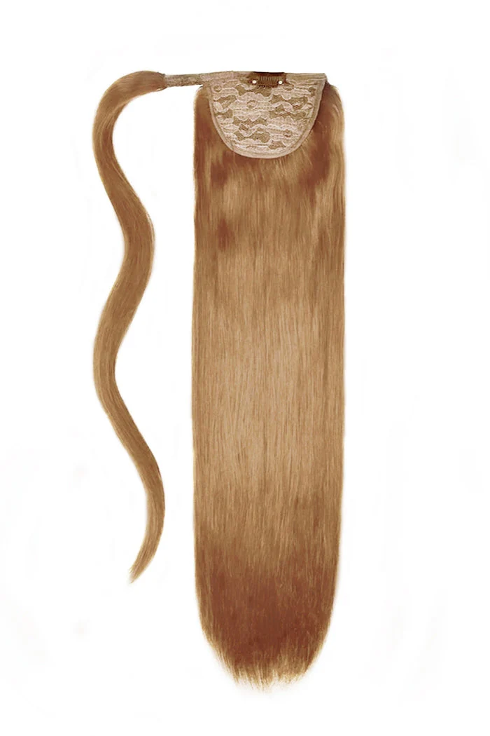 14" Mini Straight Up Wrap Around Ponytail Extension - Image 42