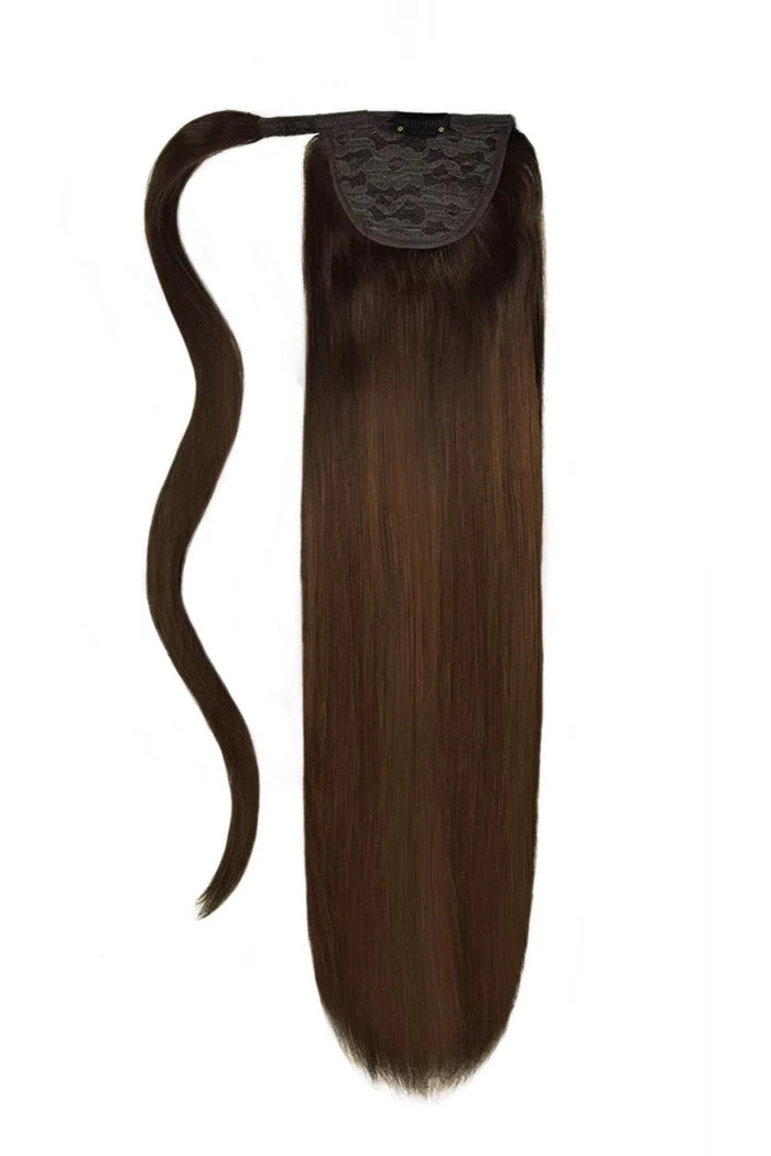 14" Mini Straight Up Wrap Around Ponytail Extension - Image 46