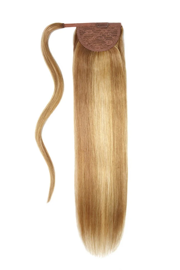 14" Mini Straight Up Wrap Around Ponytail Extension - Image 51