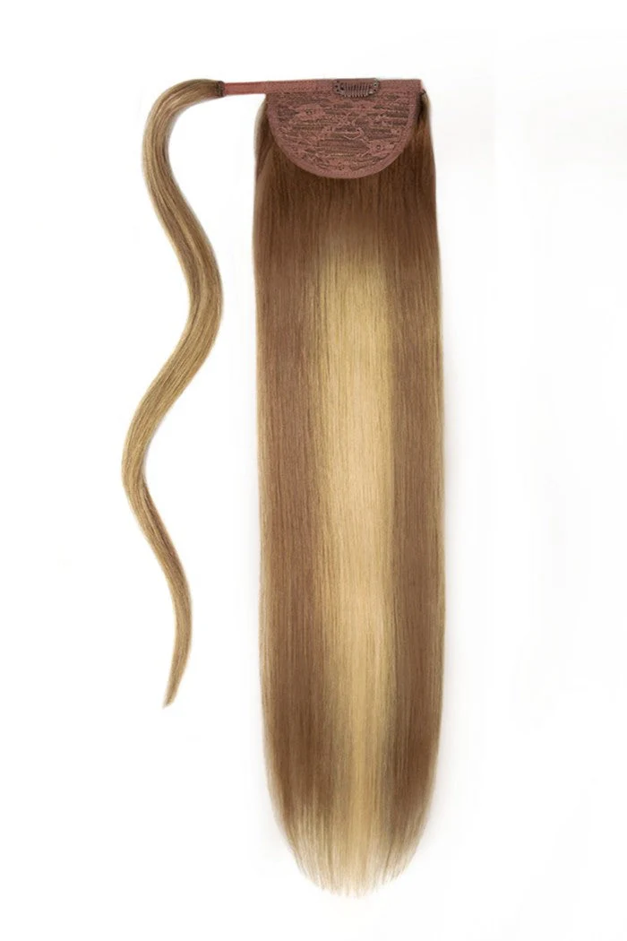 20" Classic Straight Up Wrap Around Ponytail Extension - Image 47