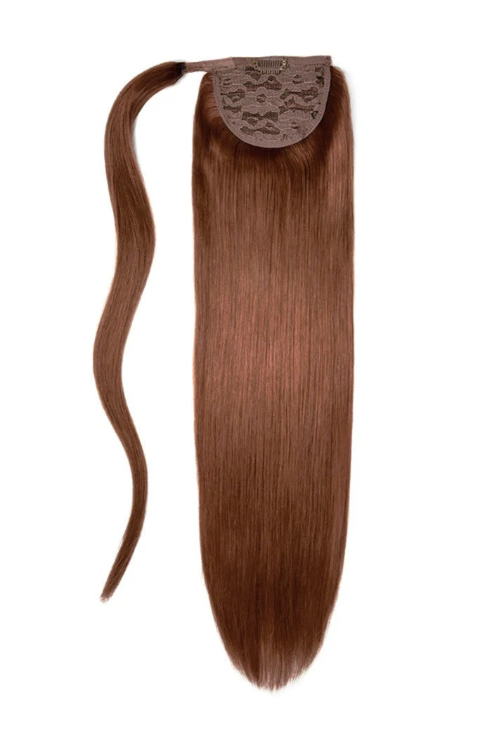 20" Classic Straight Up Wrap Around Ponytail Extension - Image 54