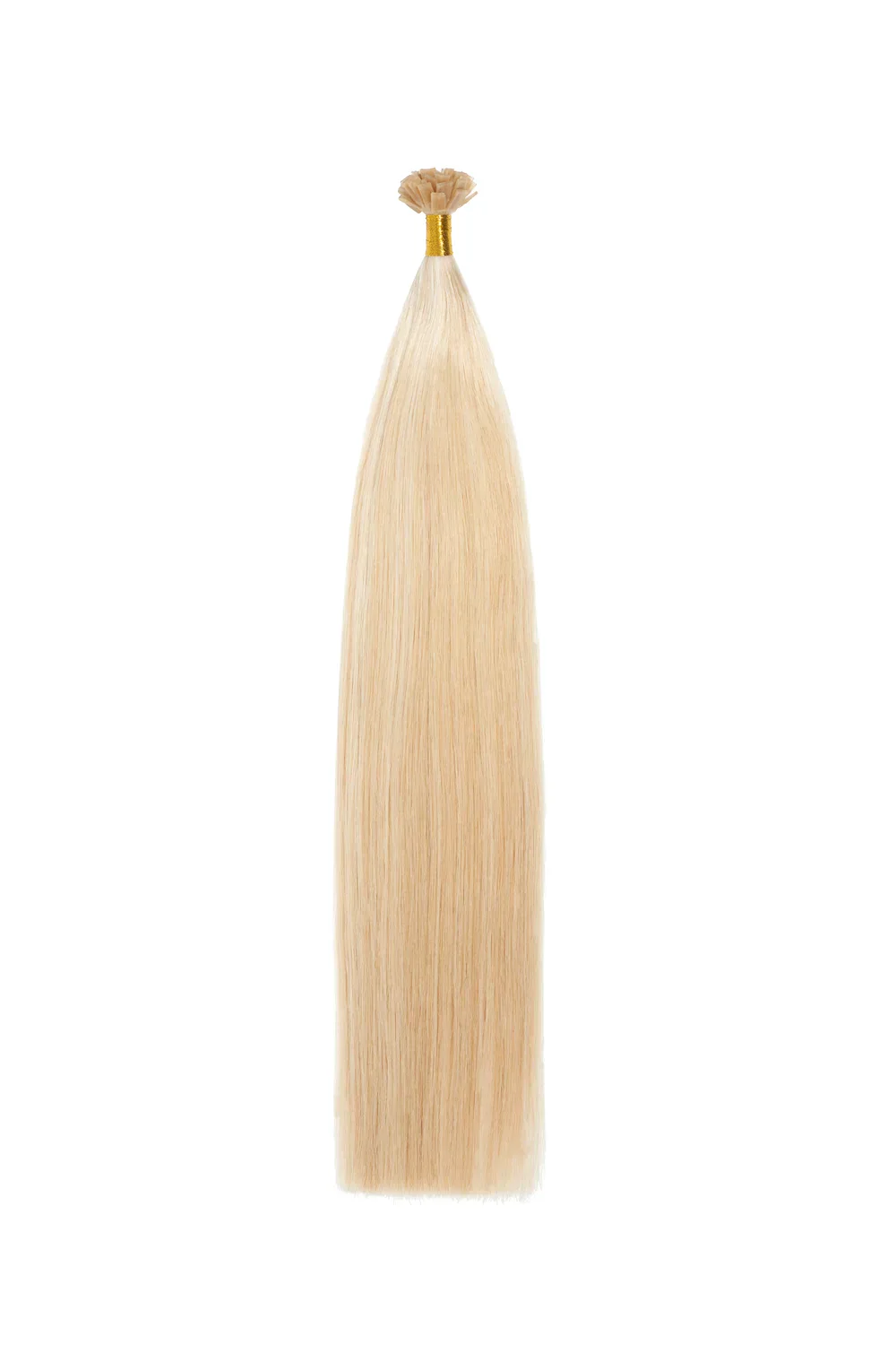 Barbie Blonde (#16/60) Remy Royale Flat Tip Hair Extensions - Image 2