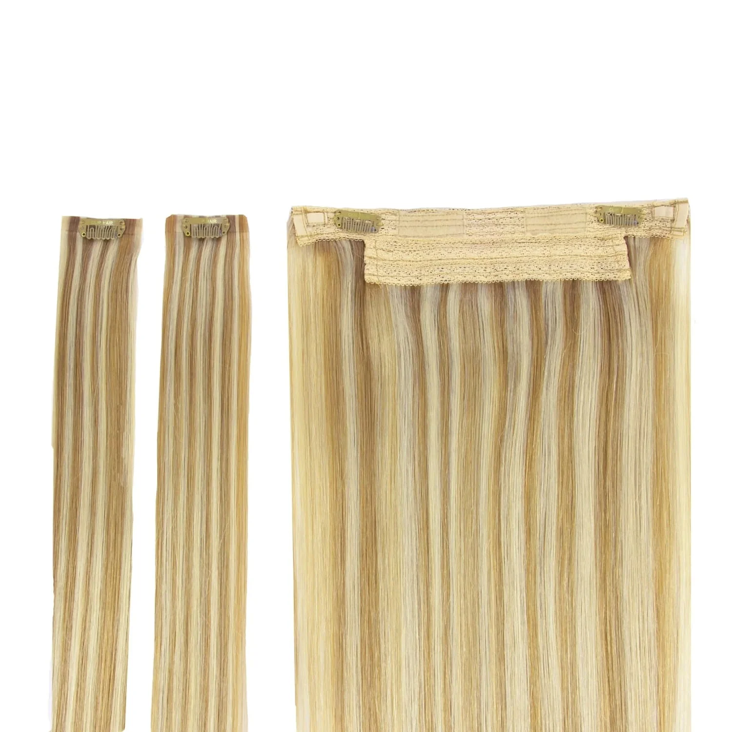Biscuit Blondey (#18/613) Halo Hair Extensions - Image 2