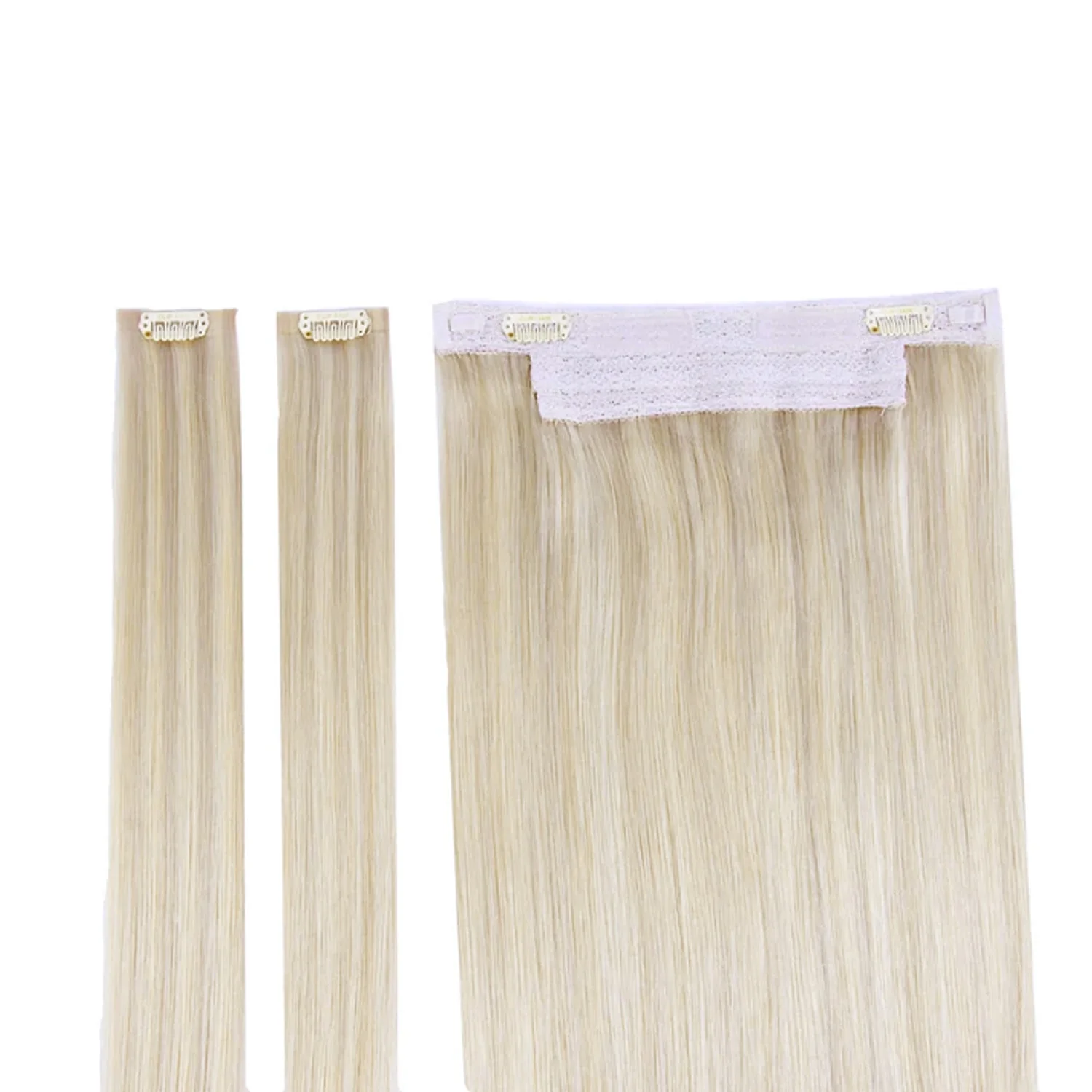 BlondeMe (#60/SS) Halo Hair Extensions - Image 2
