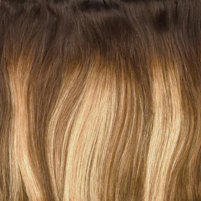 Chestnut Honey Balayage One Piece Clip In Hair Extensions (Top-Up) - Image 2
