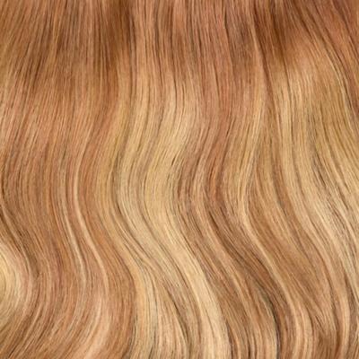 Cinnamon Swirl Balayage One Piece Clip In Hair Extensions (Top-Up) - Image 2