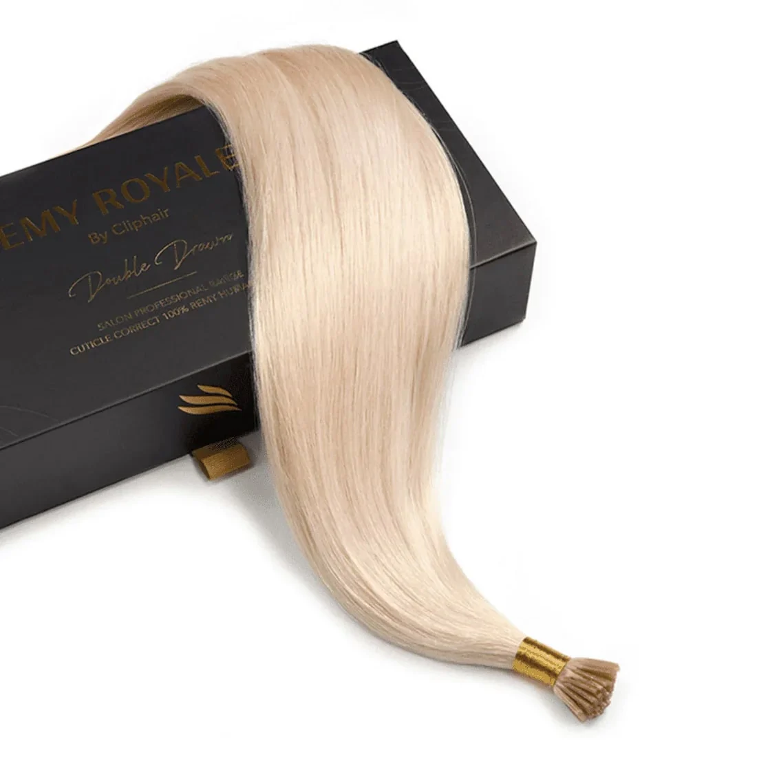Light Ash Blonde (#22) Remy Royale I-Tips - Image 3