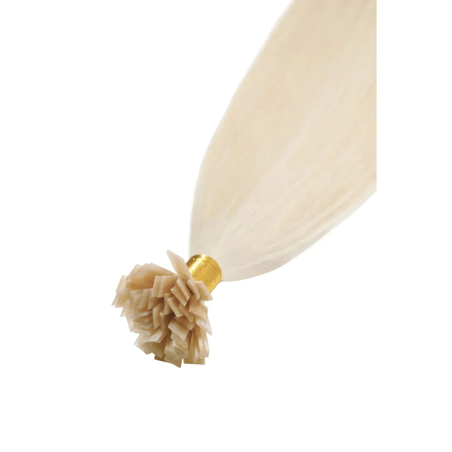 Lightest Blonde (#60) Remy Royale Flat Tip Hair Extensions