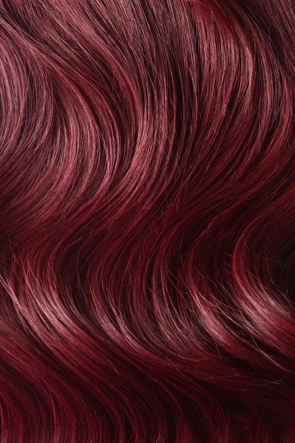 Mahogany Red (#99J) Nano Ring Hair Extensions - Image 4