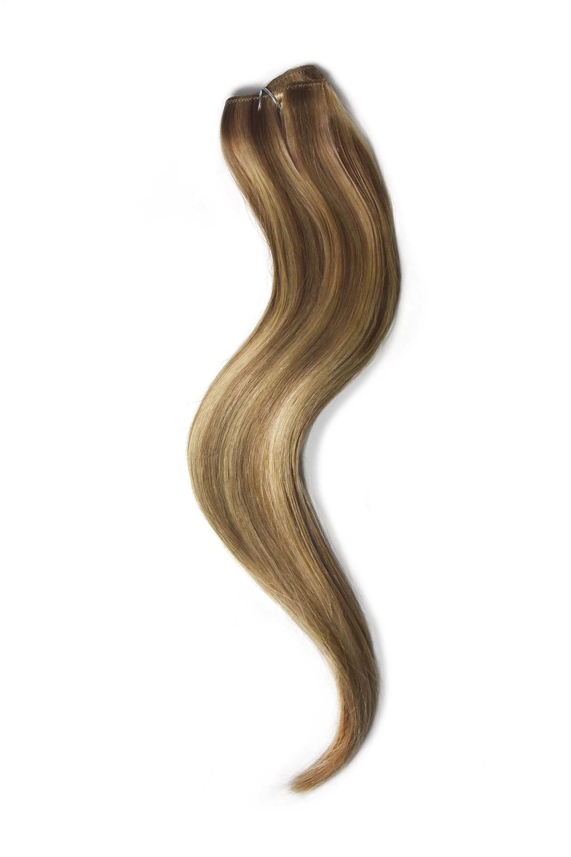 Butterscotch Blonde (#10/16) One Piece Clip In Hair Extensions (Top-Up) - Image 3