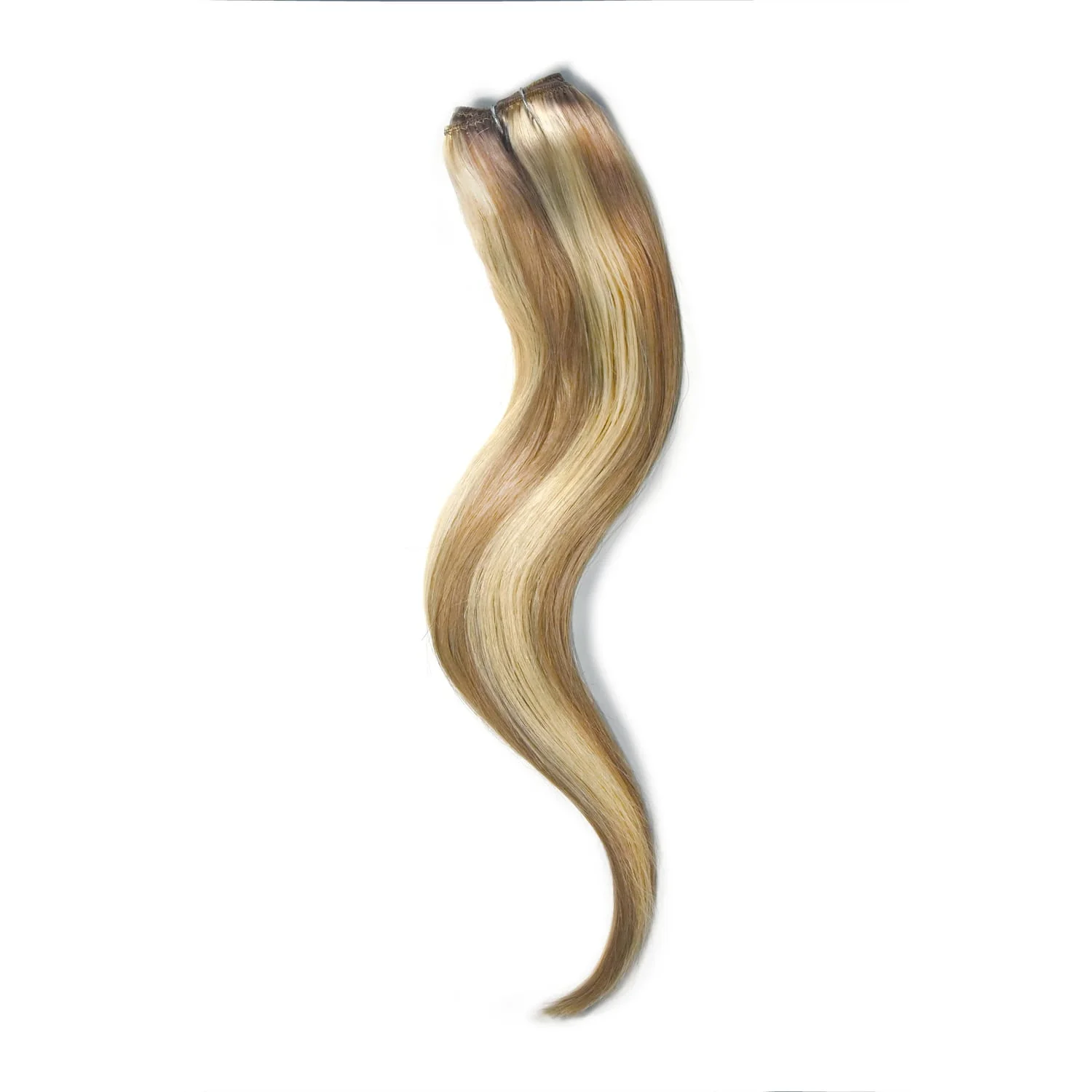 Biscuit Blondey (#18/613) One Piece Clip In Hair Extensions (Top-Up) - Image 3
