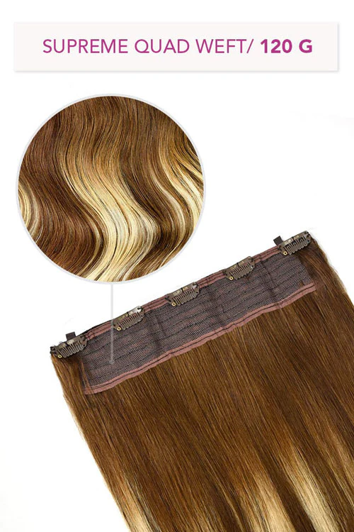 Supreme Quad Weft One-piece Clip Ins (120G) - Image 19