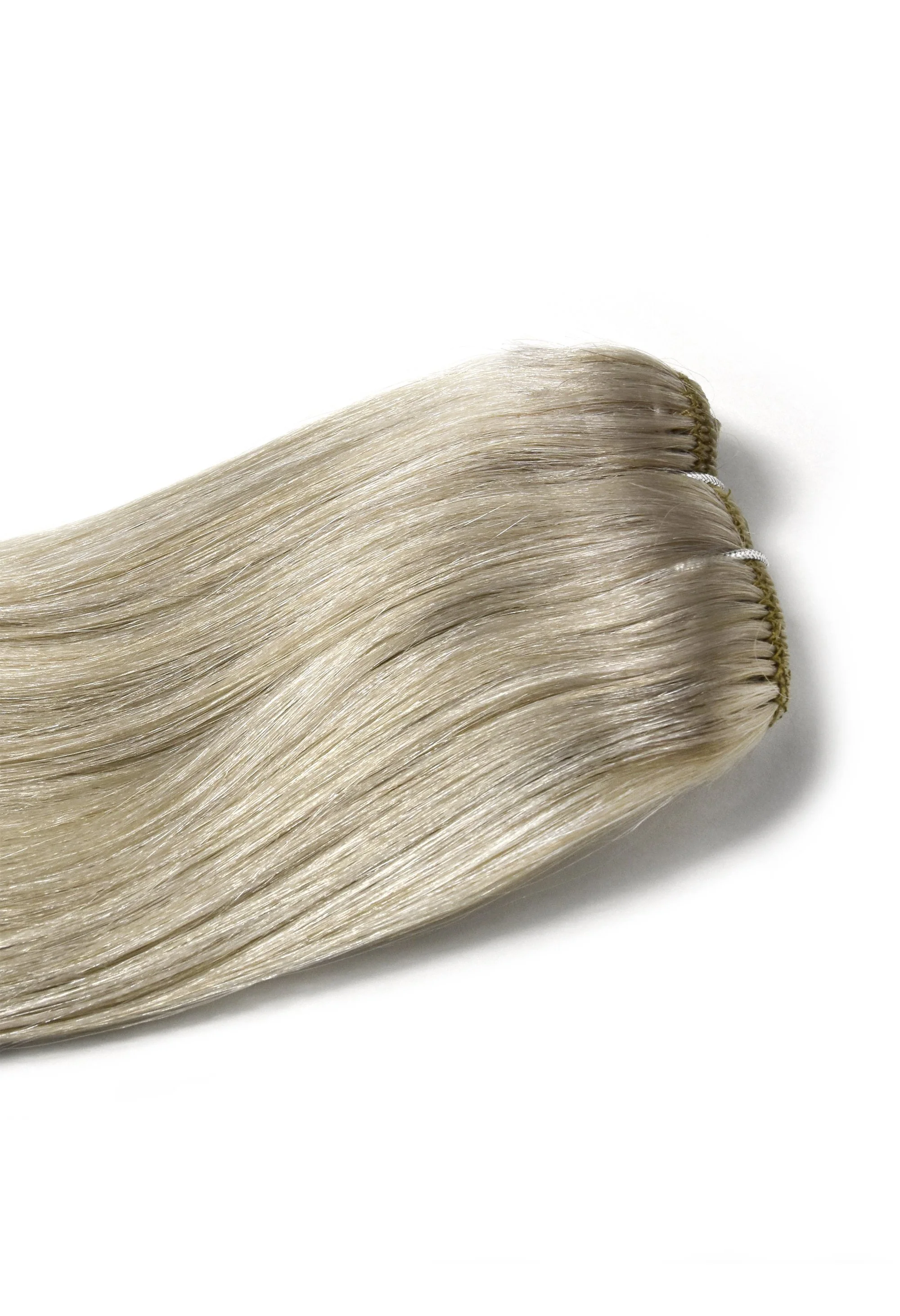 Silver Sand (#SS) One Piece Clip In Hair Extensions (Top-Up) - Image 2