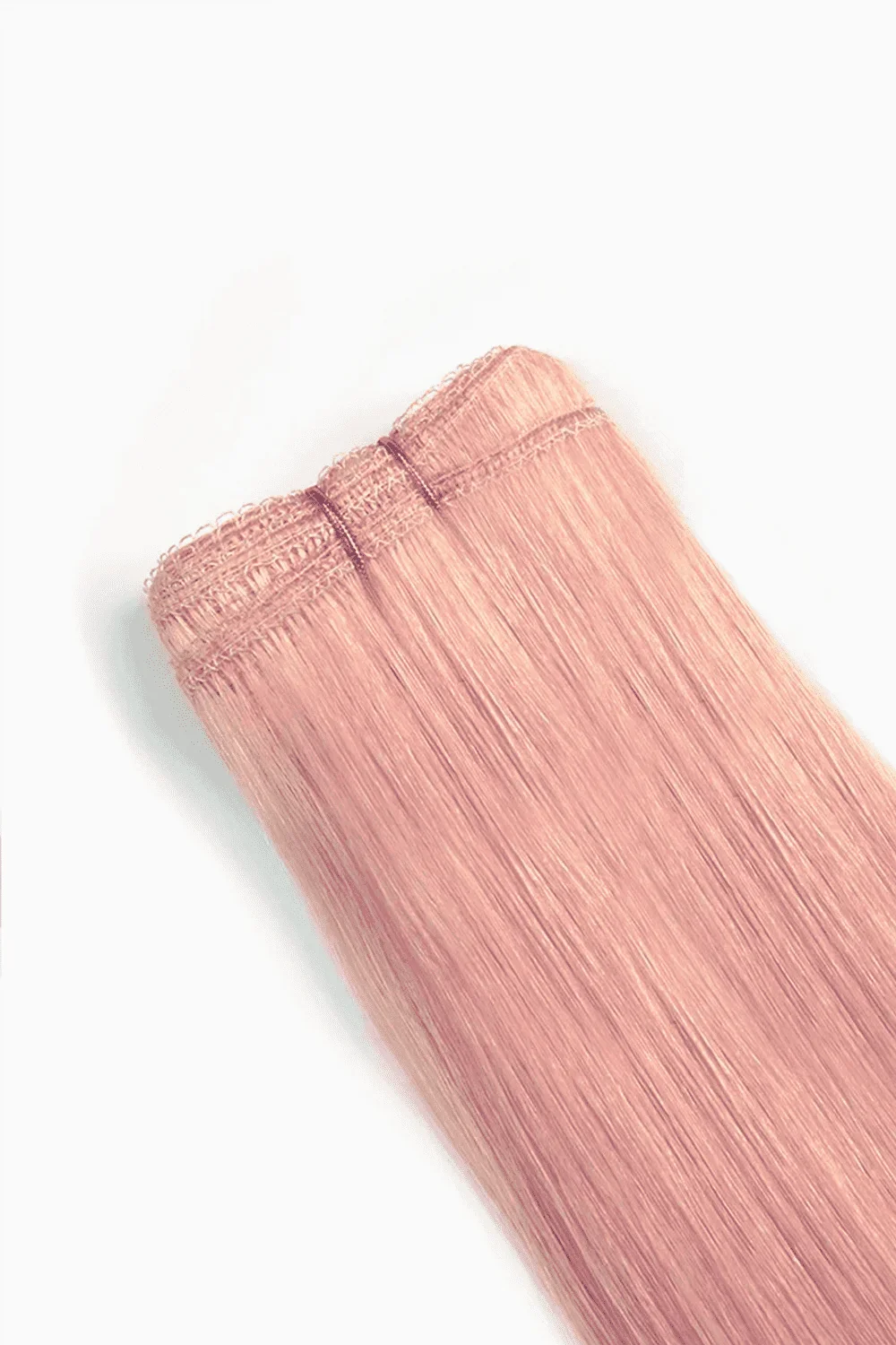 Pastel Pink Remy Royale Double Drawn Weave Extensions - Image 2