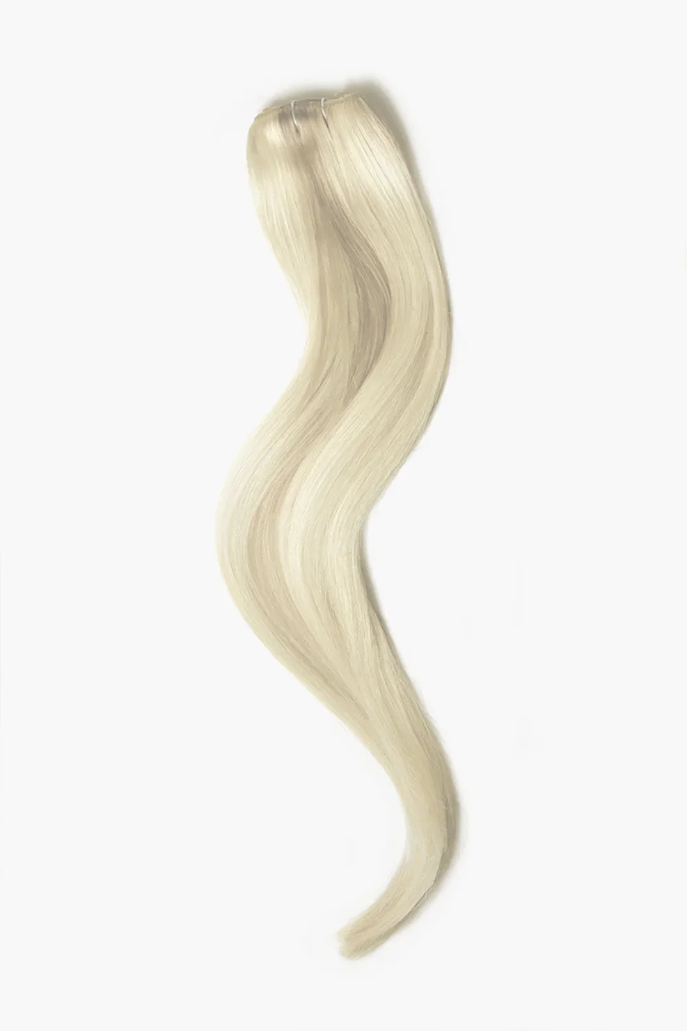 Platinum BlondeMe One Piece Clip In Hair Extensions (Top-Up) - Image 3