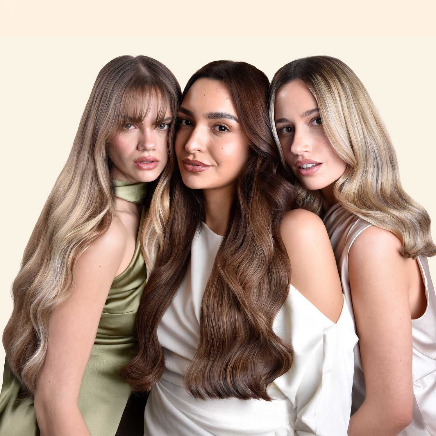 Remy Royale Double Drawn Tape Hair Extensions - Toasted Chestnut Melt - Image 2