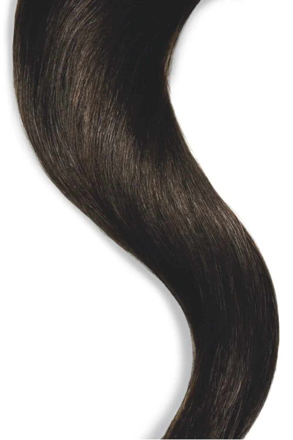 Dark Brown (#3) Tape In Hair Extensions - Image 3