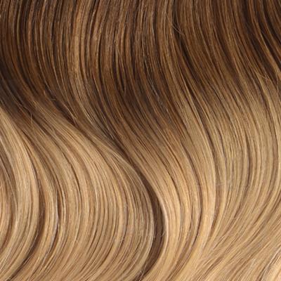 Toffee Honey Ombre (#T6/27) One Piece Clip In Hair Extensions (Top-Up) - Image 2